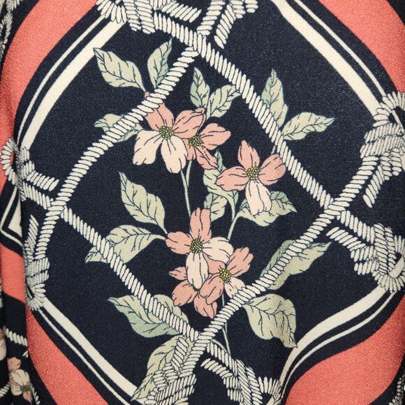 Chic Rafaella Tunic - Bold Geometric & Floral Print! - Picture 4 of 6